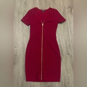 Express bodycon ribbed dress